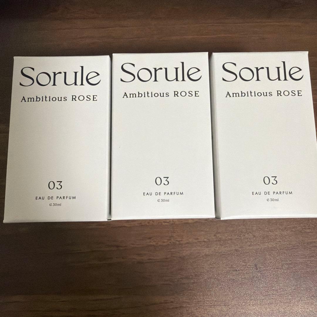 Sorule オードパルファム 03 アンビシャスローズ