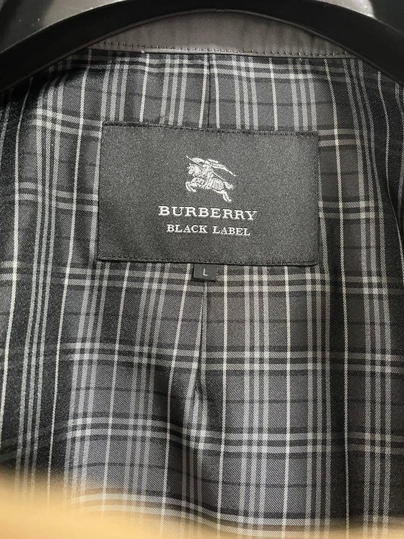 BURBERRY BLACK LABEL トレンチコート グレー