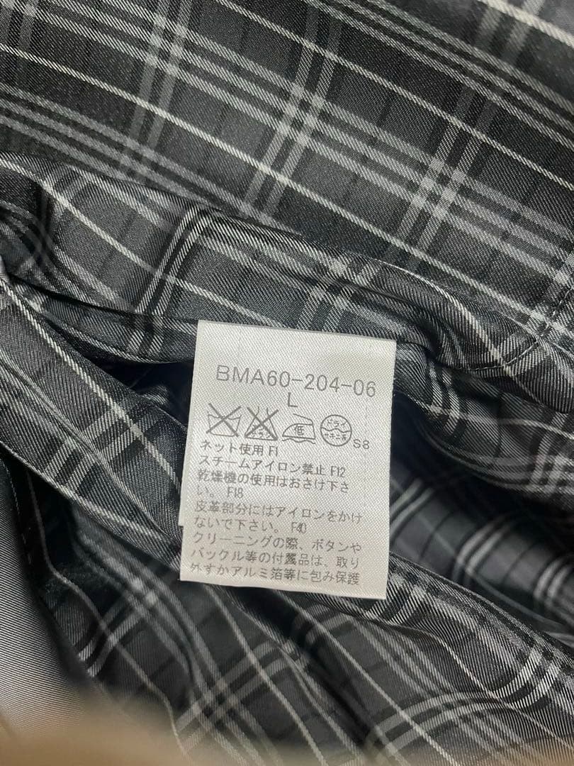 BURBERRY BLACK LABEL トレンチコート グレー