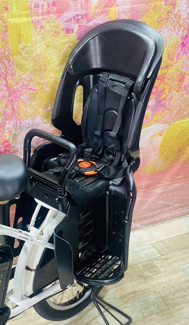 ZK3319 電動自転ヤマハ パスバビー 子供乗せ 20インチ 送料無料