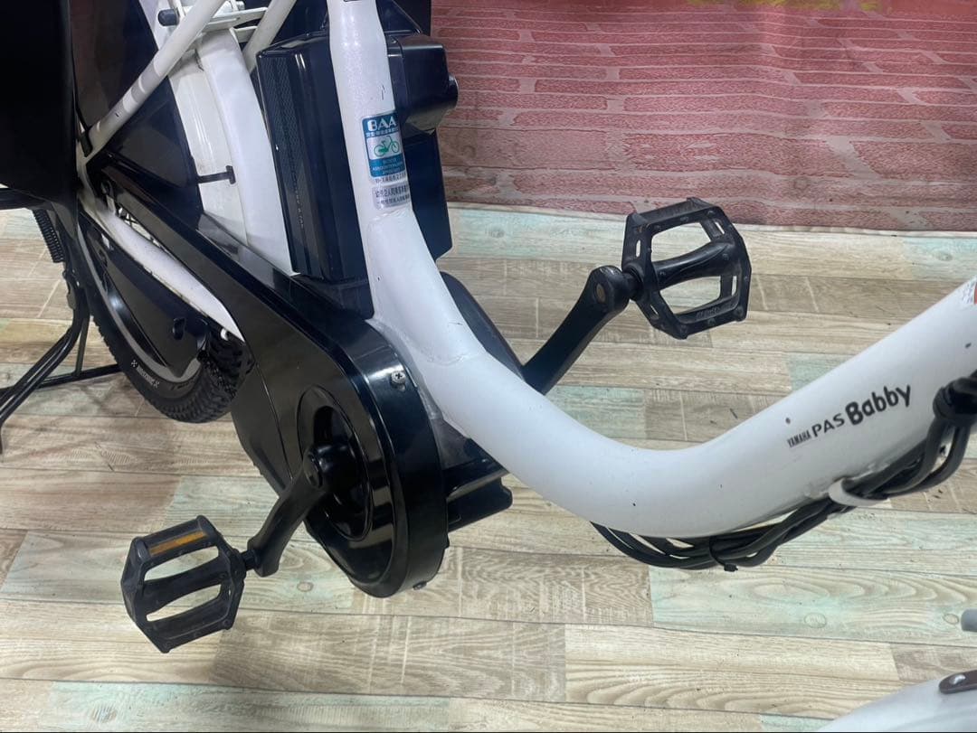 ZK3319 電動自転ヤマハ パスバビー 子供乗せ 20インチ 送料無料