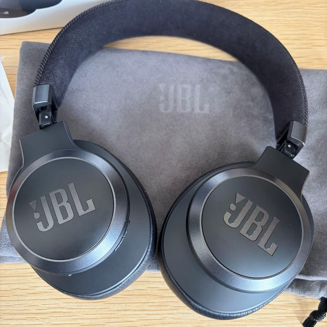 JBL LIVE 770 nc ブラック 黒 ヘッドホン