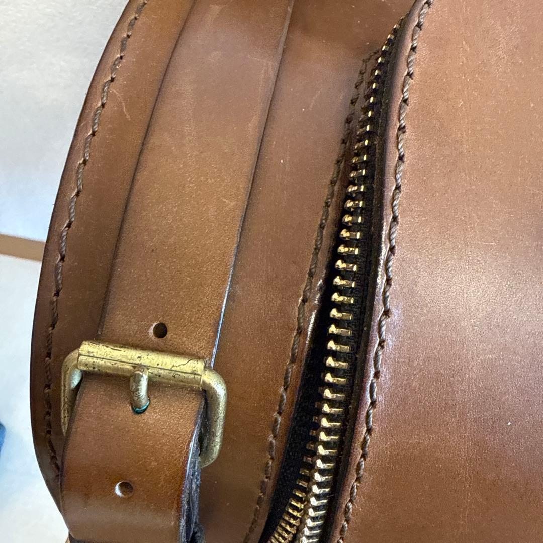 （8/11まで値下げ）　ヘルツ　ドラム型　2way ショルダーバッグ（A-89）