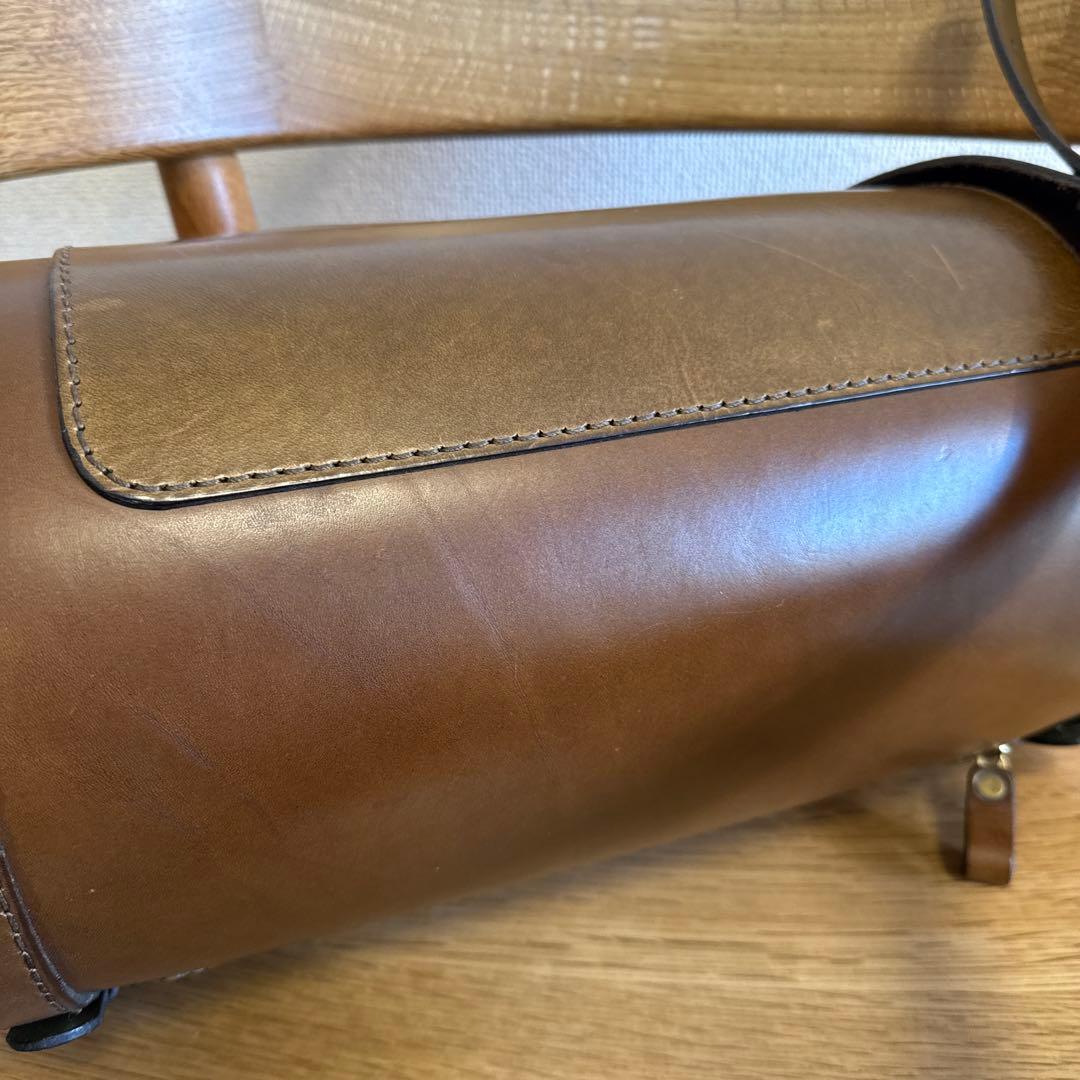 （8/11まで値下げ）　ヘルツ　ドラム型　2way ショルダーバッグ（A-89）