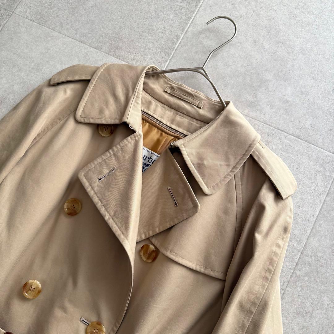 バーバリーズ　トレンチコート　ロング　ノバチェック　ライナー　ダブル　ベージュ