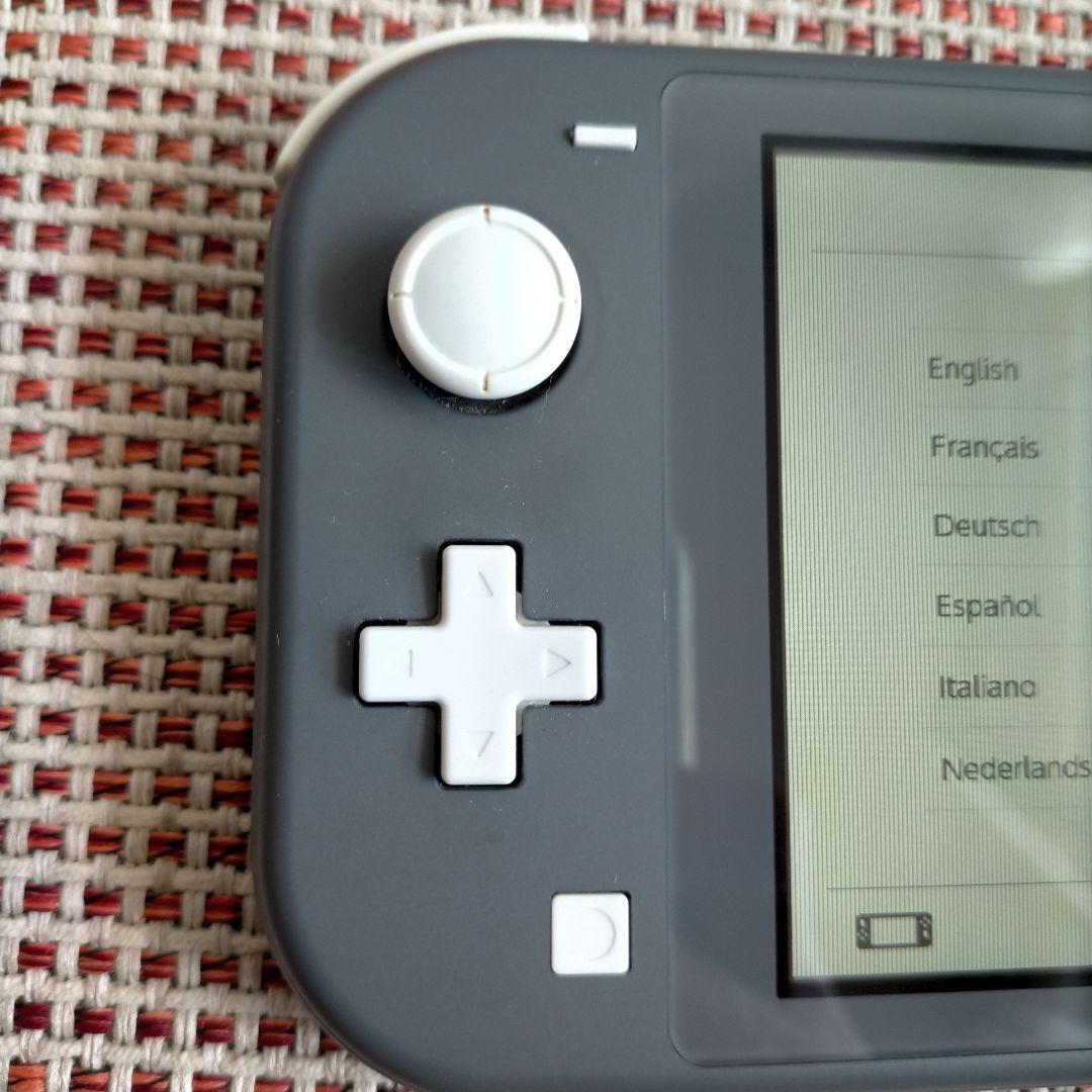 合馬Nintendo Switch Lite グレー 本体のみ ジャンク