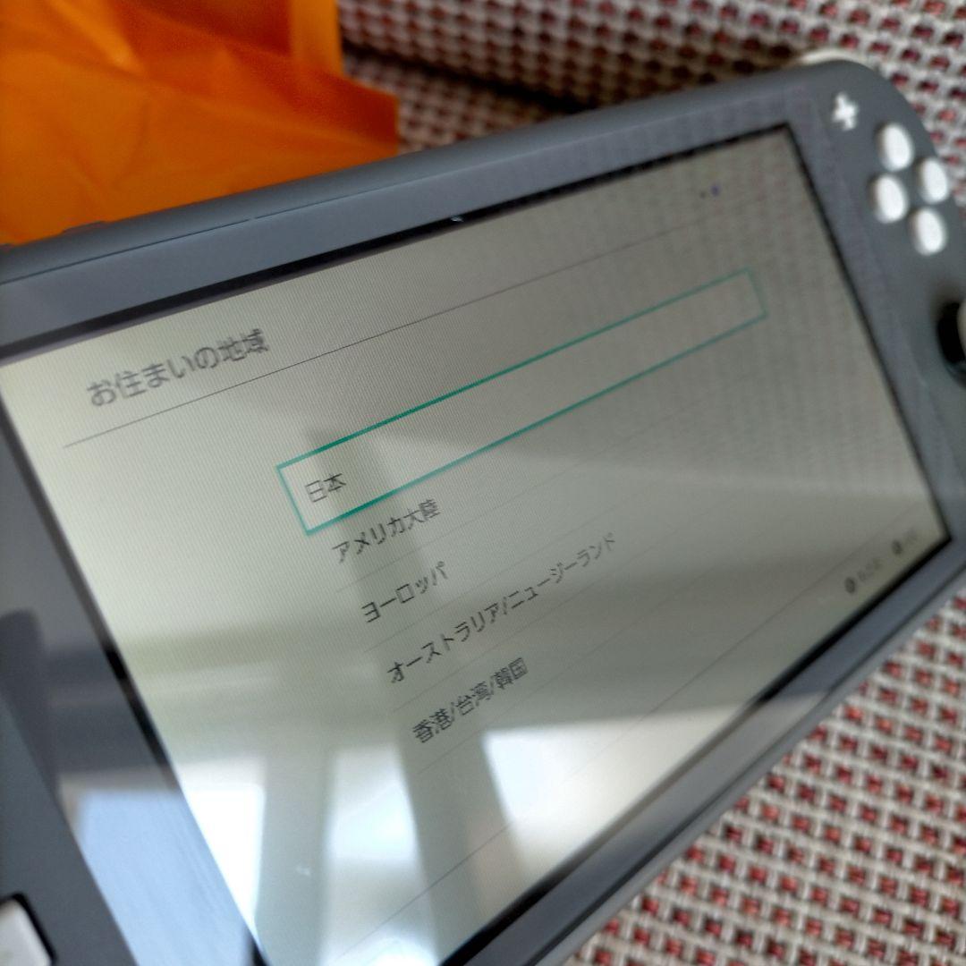 合馬Nintendo Switch Lite グレー 本体のみ ジャンク