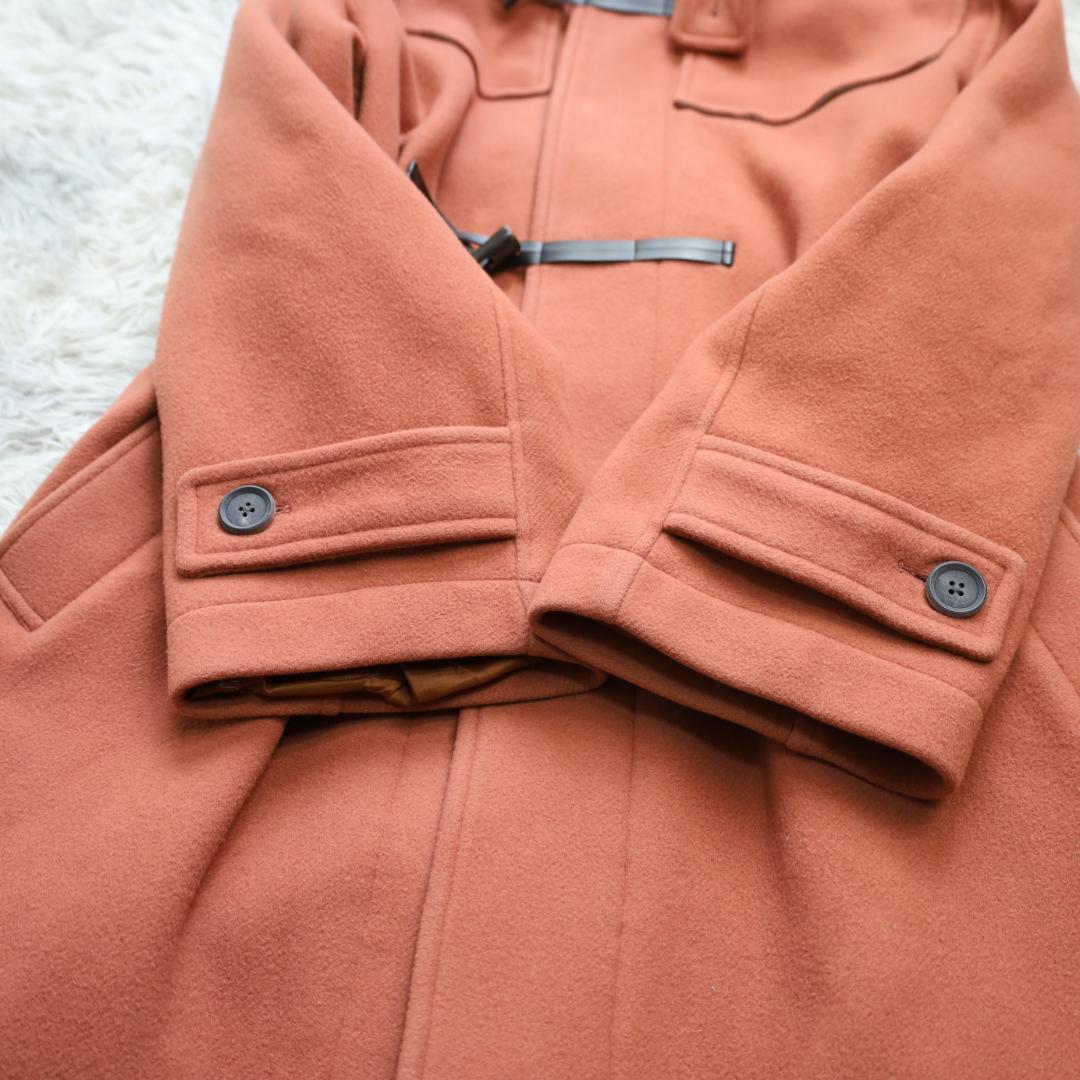 メゾンスペシャルピュアウールダブルクロスメルトンプライムオーバーダッフルコート