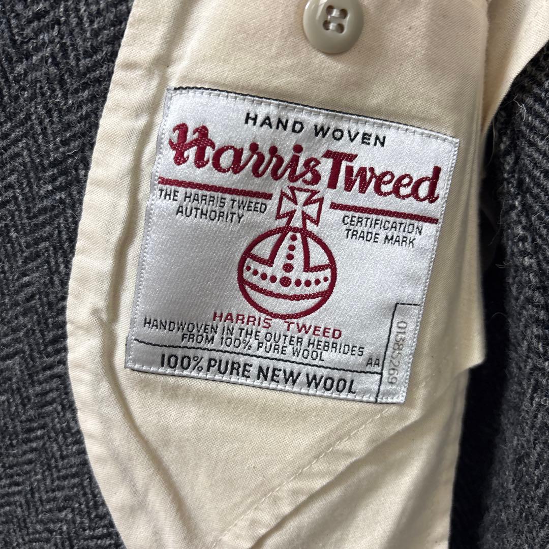 Harris Tweed ヘリンボーンジャケット Mサイズ