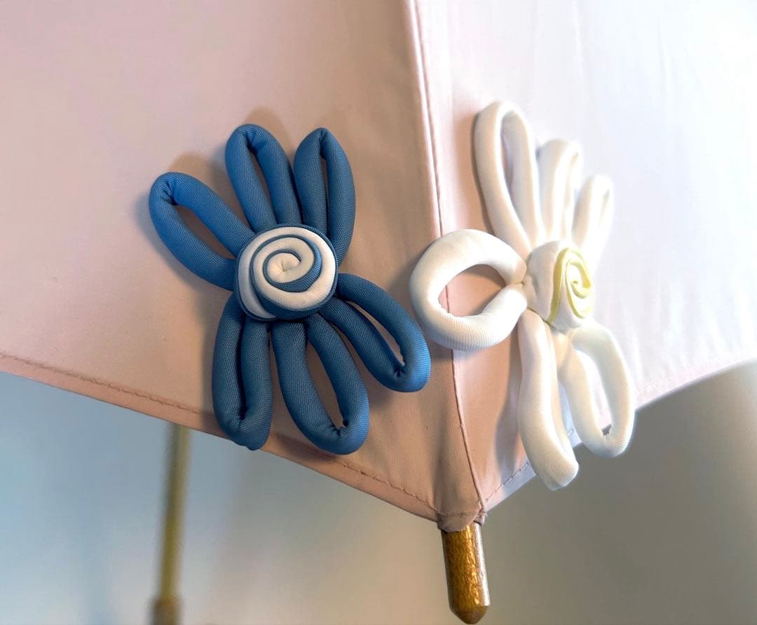 さえら☆ポテチーノ新品タグ付希少品　　　　　　　　　　　　　　雨傘　お花モチーフ