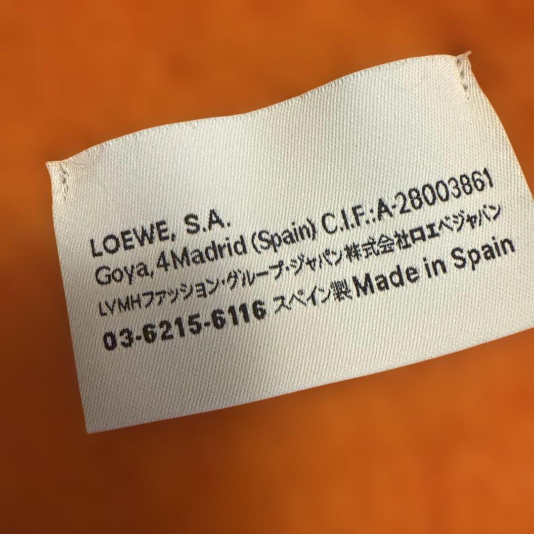 LOEWE ロエベ　マフラー　未使用　オレンジ