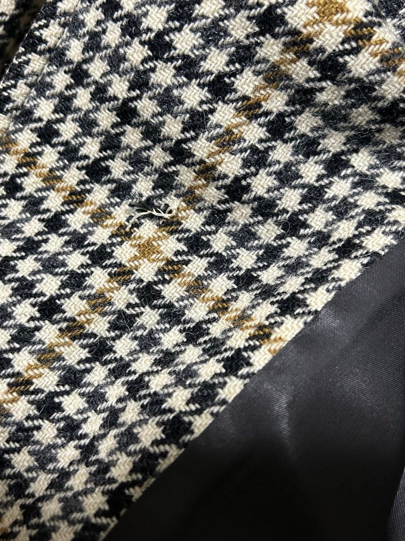 【CUSHA TWEED】 BURBERRYS 【英国製 ステンカラーコート