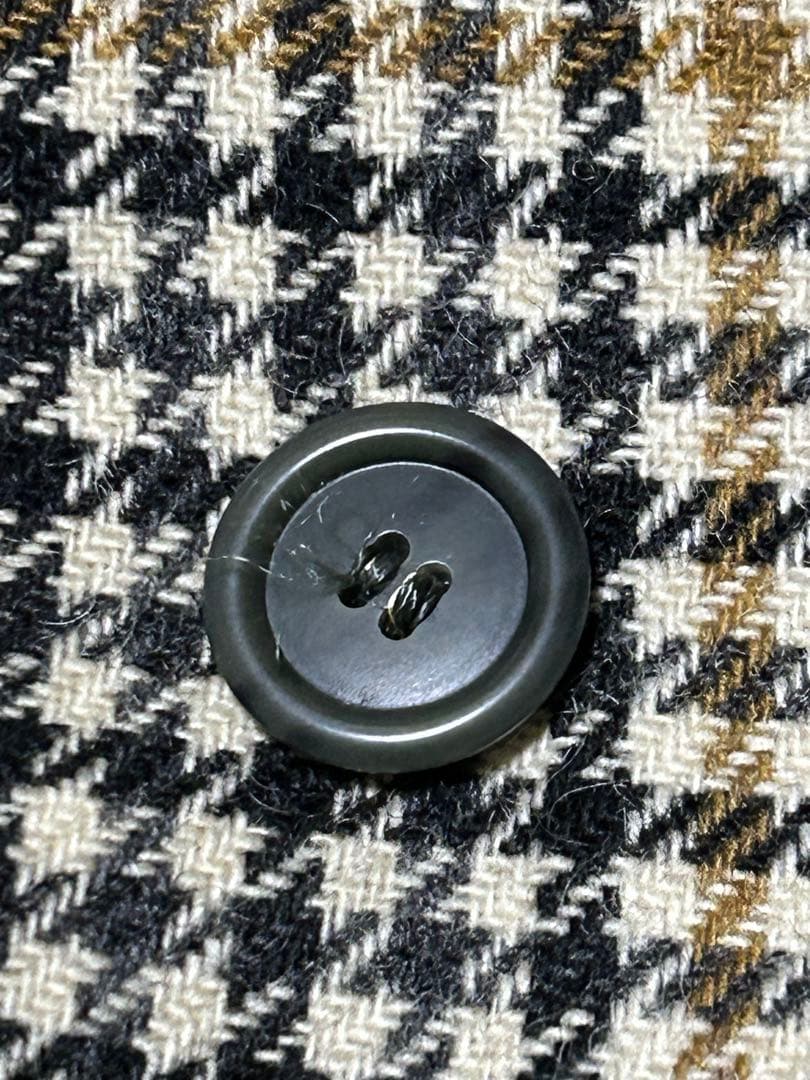 【CUSHA TWEED】 BURBERRYS 【英国製 ステンカラーコート