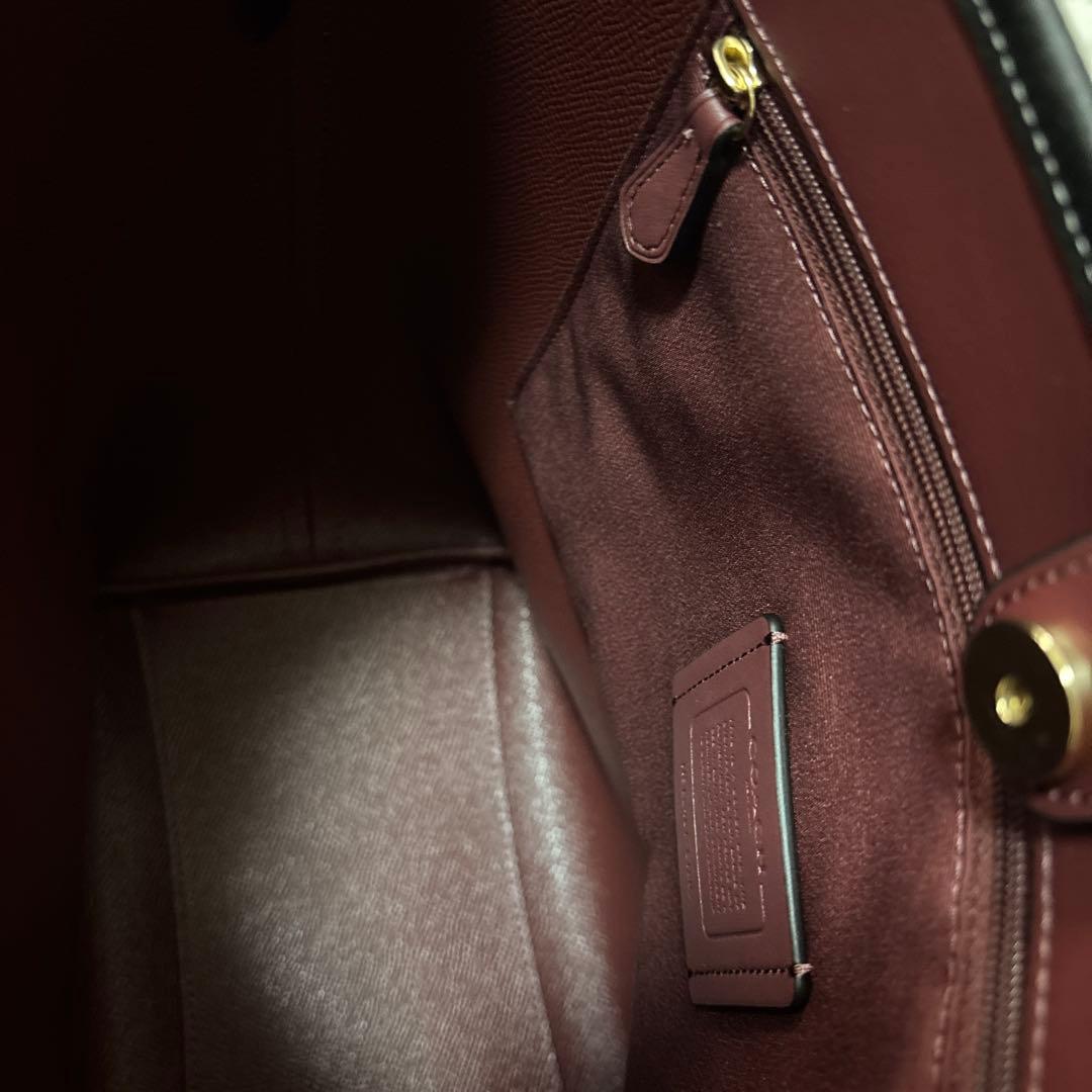 COACH ブラック シティ ラージバケットバッグ 品番 CT803 IMRF2