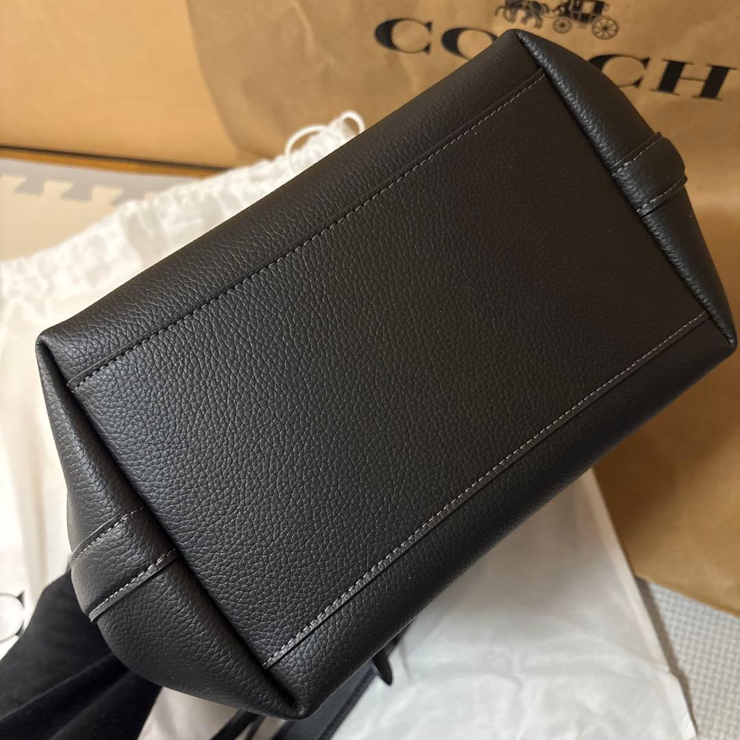 COACH ブラック シティ ラージバケットバッグ 品番 CT803 IMRF2