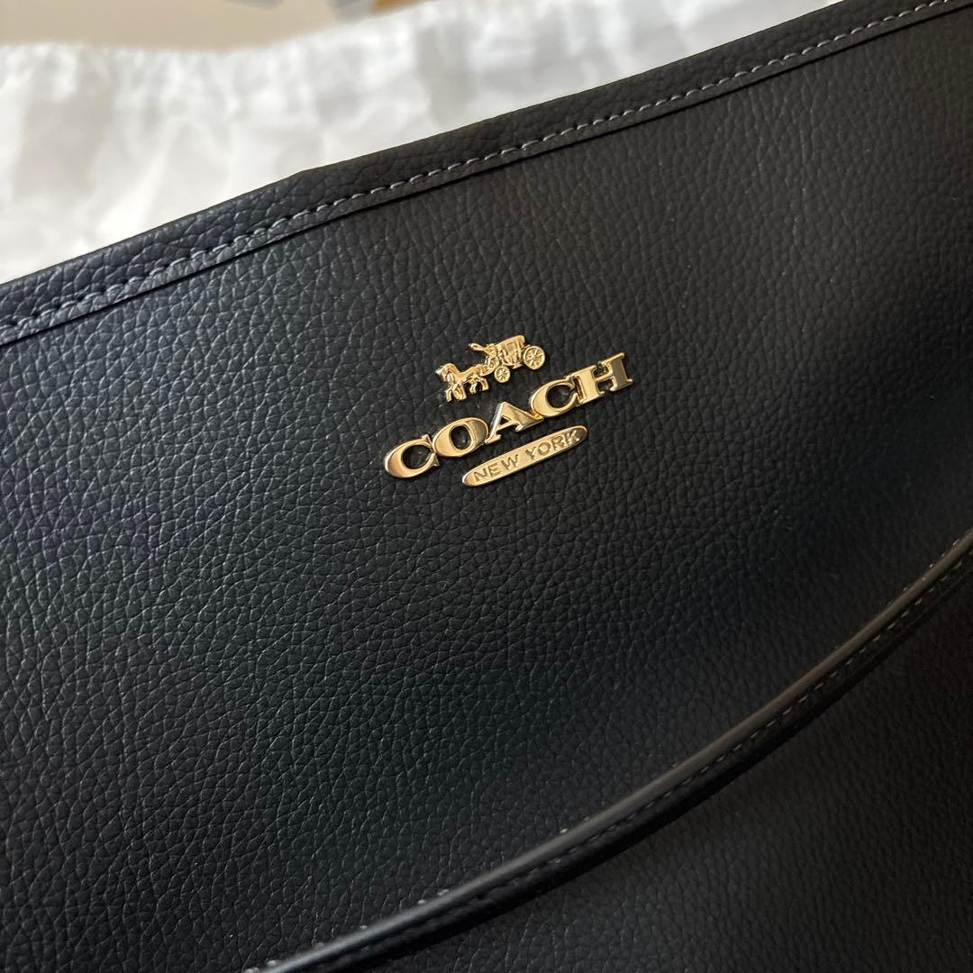 COACH ブラック シティ ラージバケットバッグ 品番 CT803 IMRF2