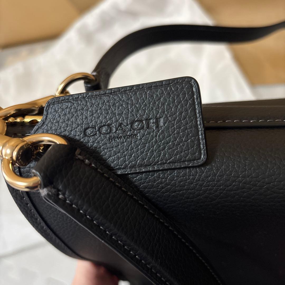 COACH ブラック シティ ラージバケットバッグ 品番 CT803 IMRF2