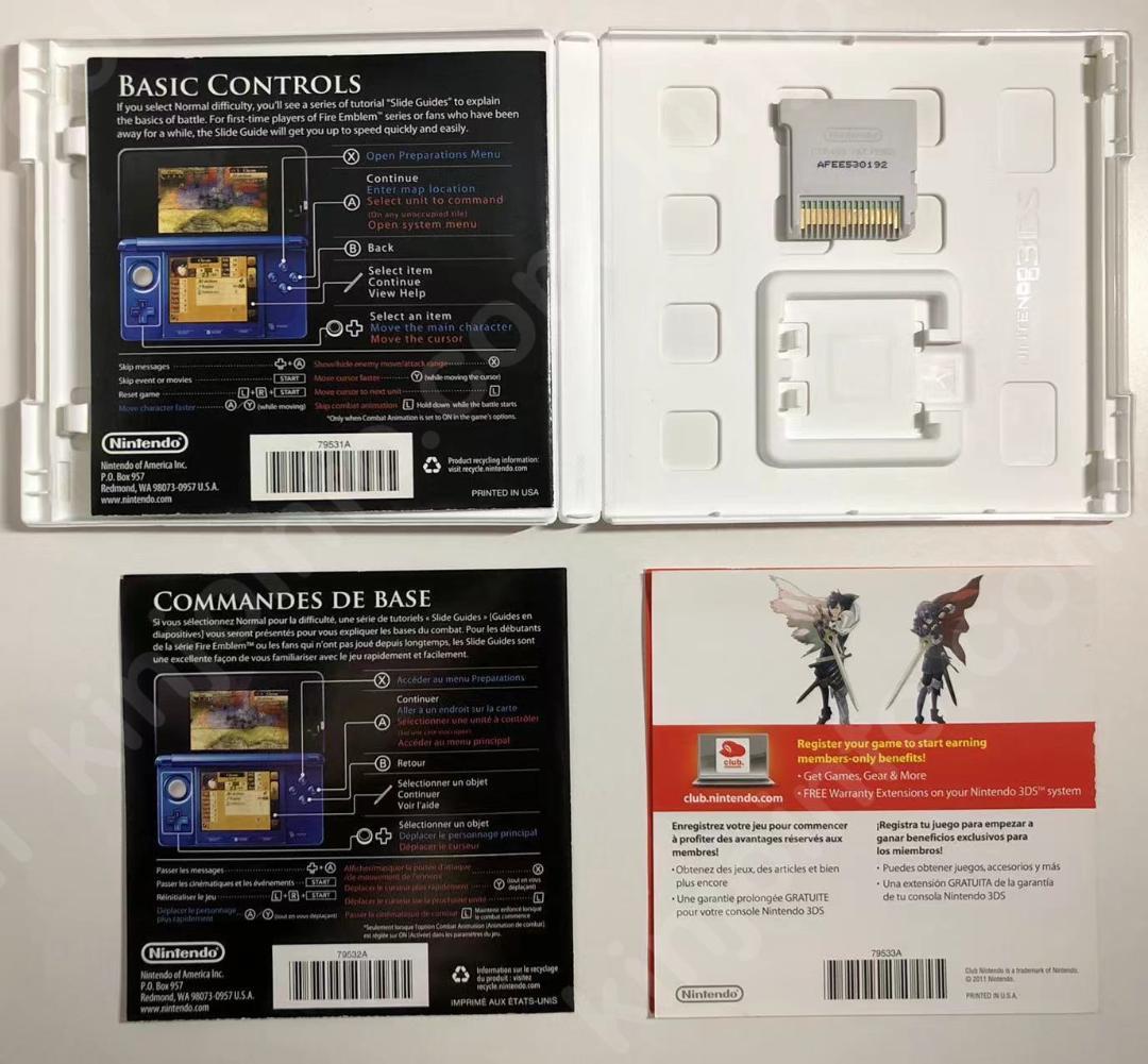 Fire Emblem Awakening【中古・3DS北米版】