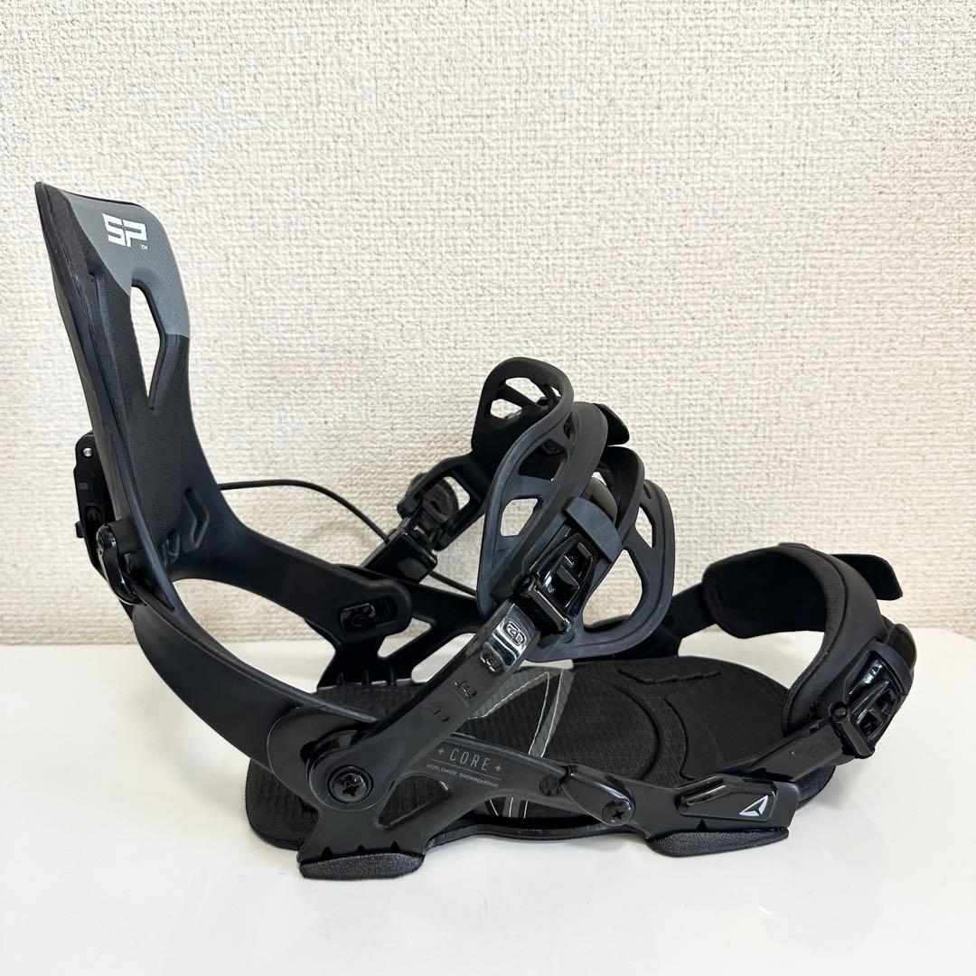 SP CORE ME Mサイズ　BLACK スノーボードビンディング