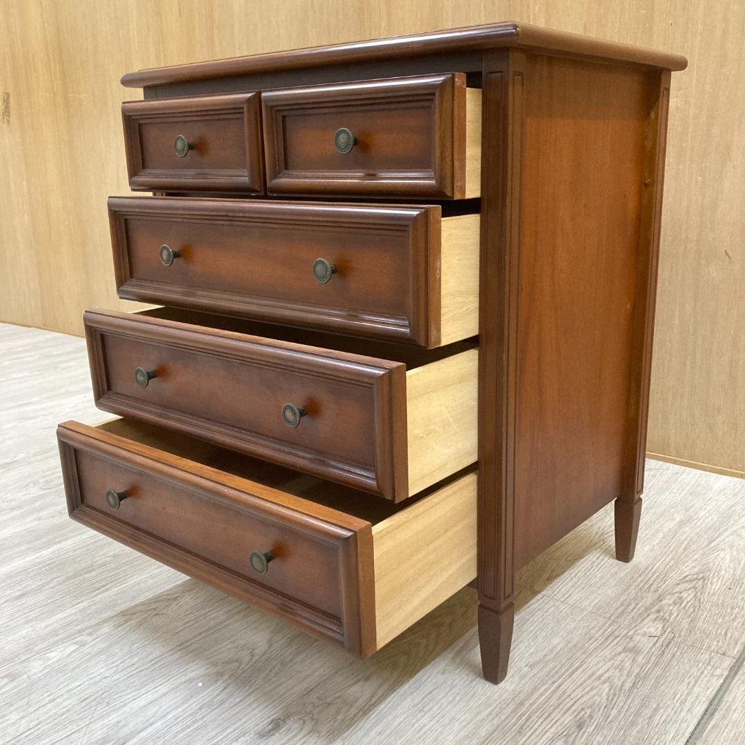 東海家具 KENT ケントシリーズ サイドチェスト 4段 整理タンス