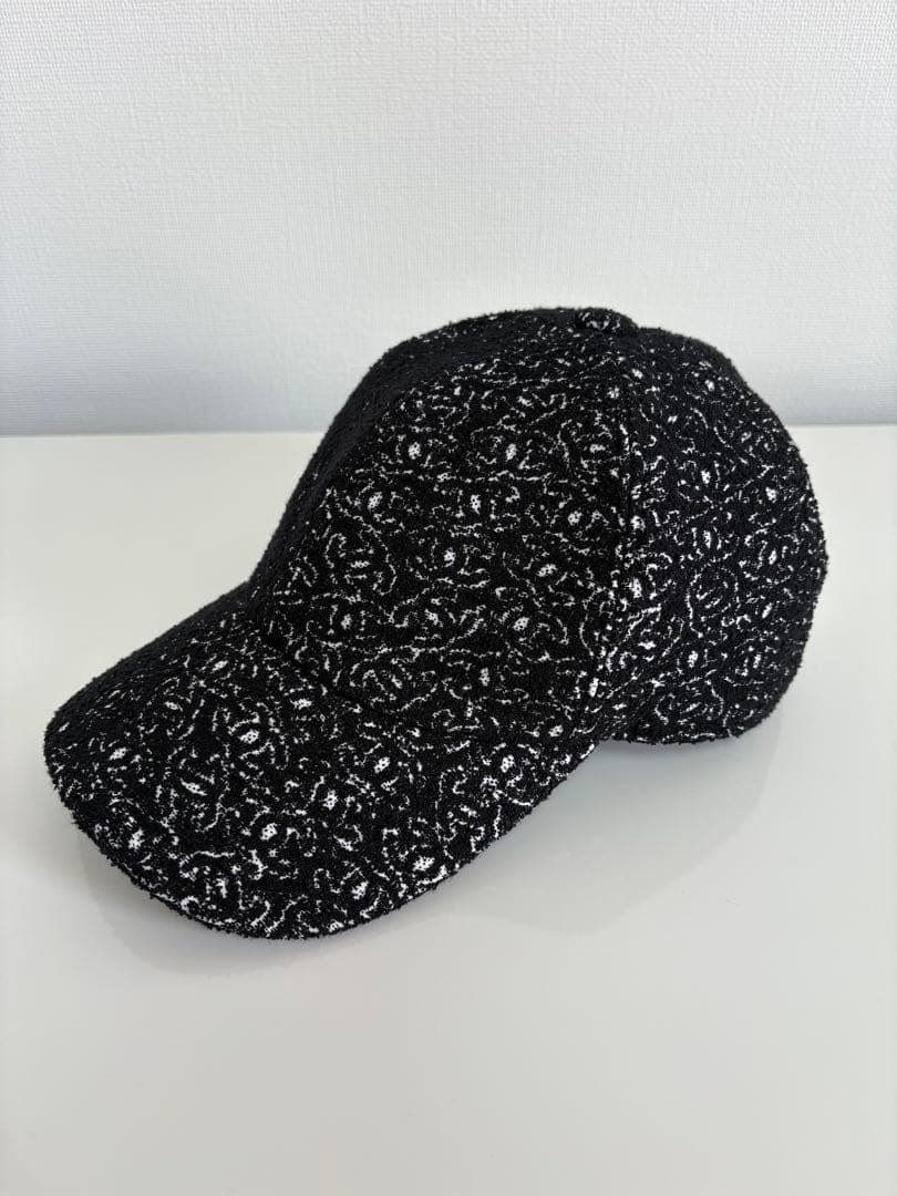 2025 ココビーチ　chanel シャネル　キャップ　帽子　総柄　ココマーク