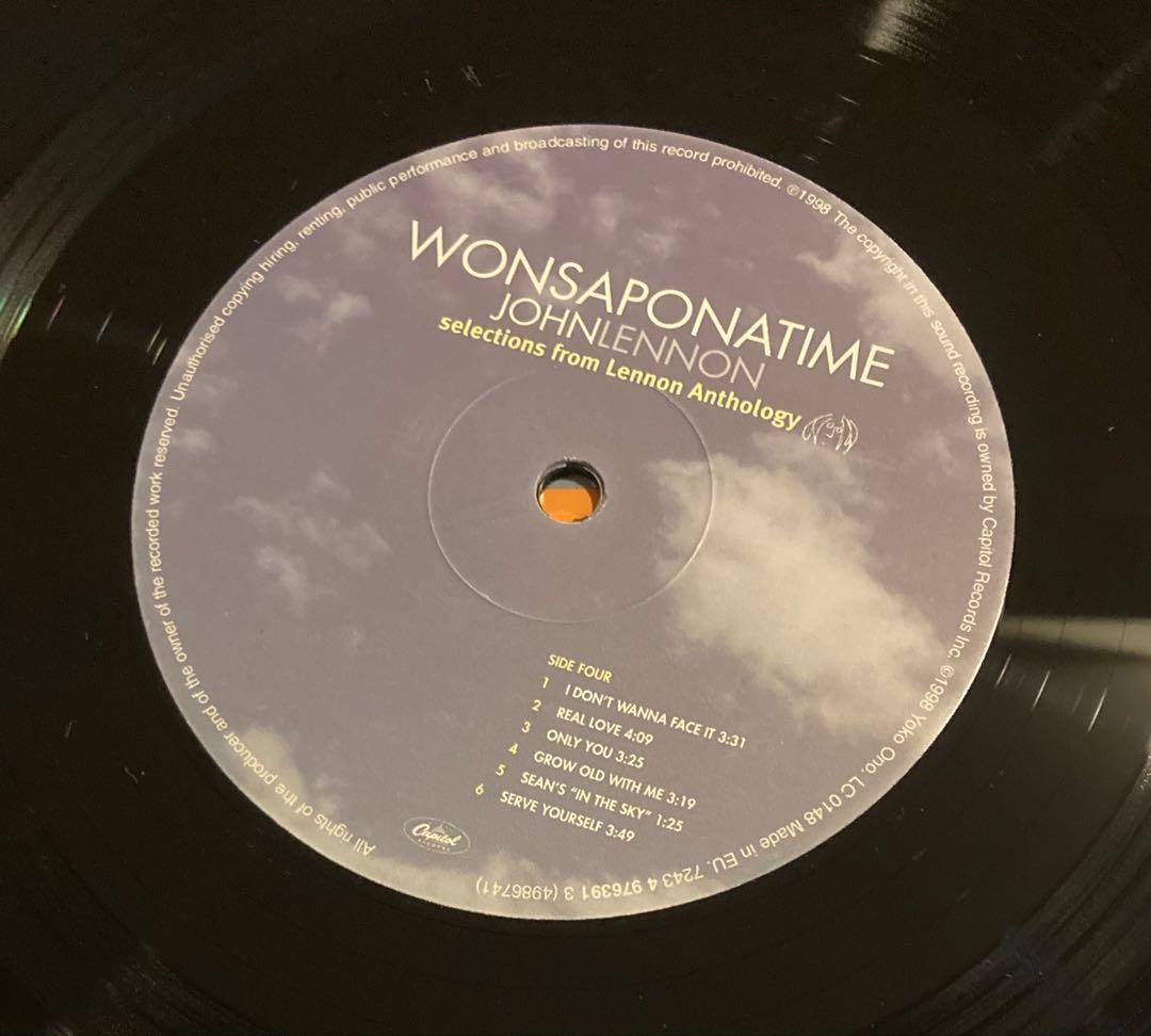 ■USオリジナル盤■JOHN LENNON■ジョンレノン■Wonsaponati