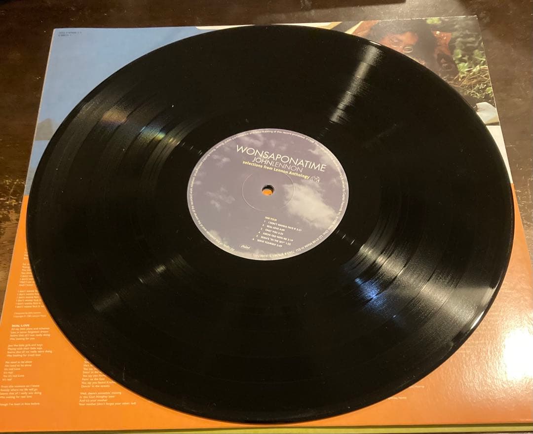 ■USオリジナル盤■JOHN LENNON■ジョンレノン■Wonsaponati