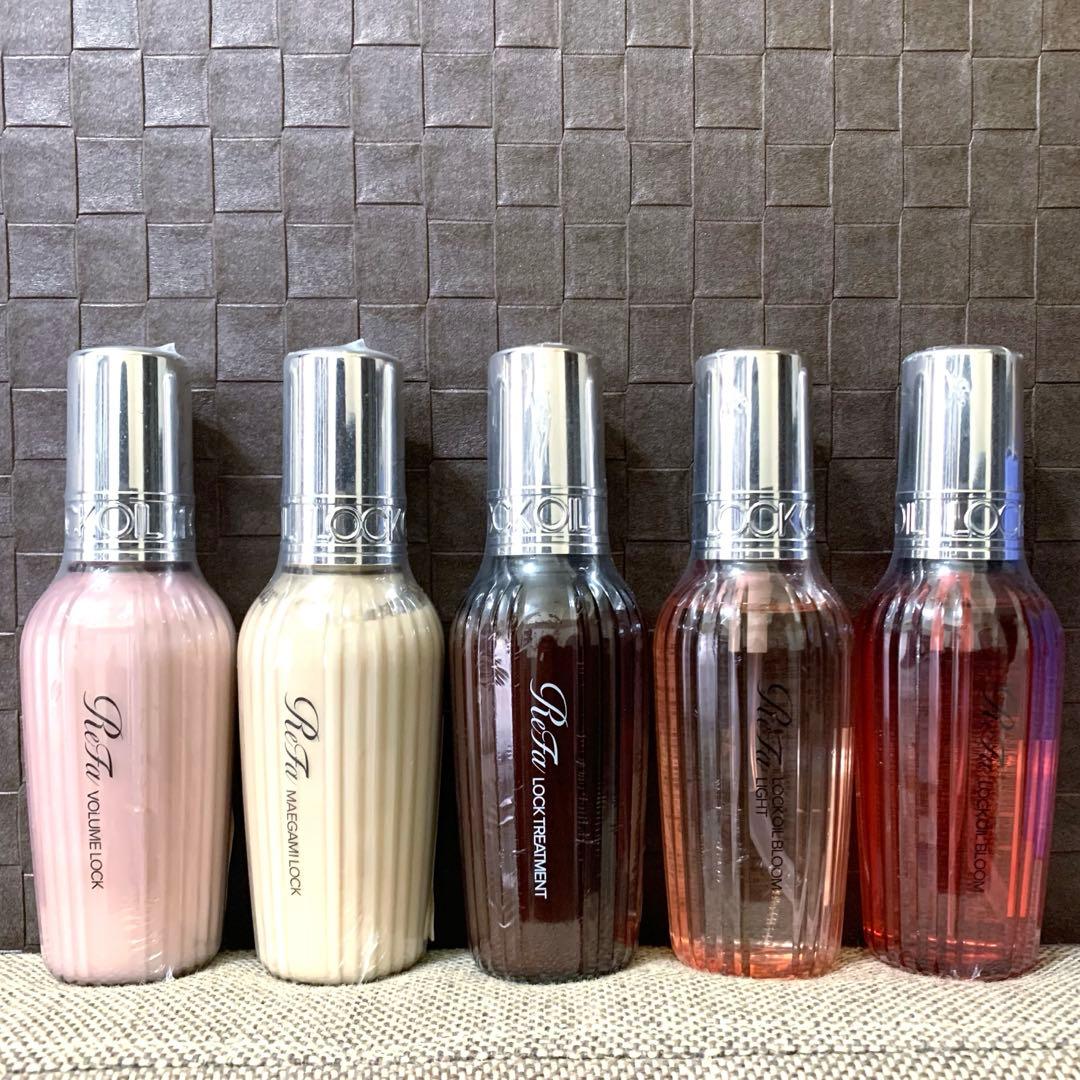 Refa リファ ロックオイルブルーム マエガミロック ボリュームロック 5本