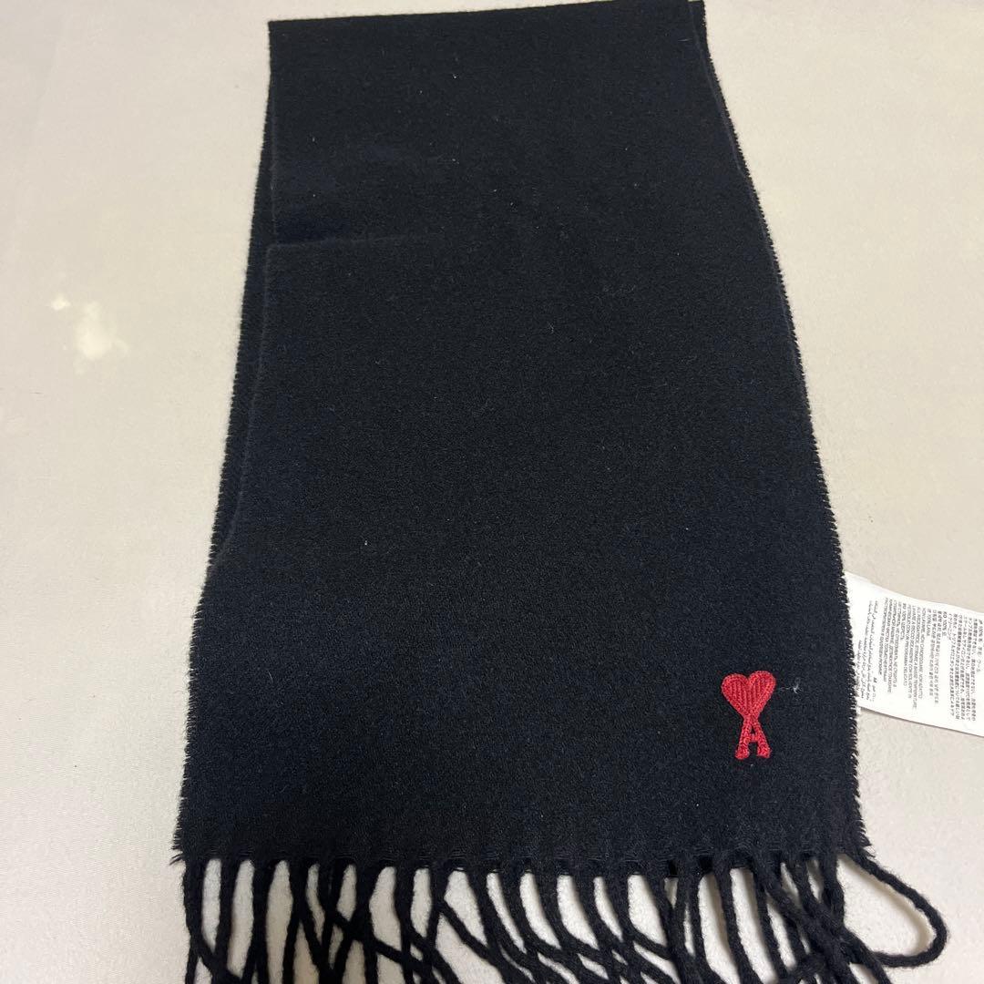 【R】アミパリス　マフラー　黒