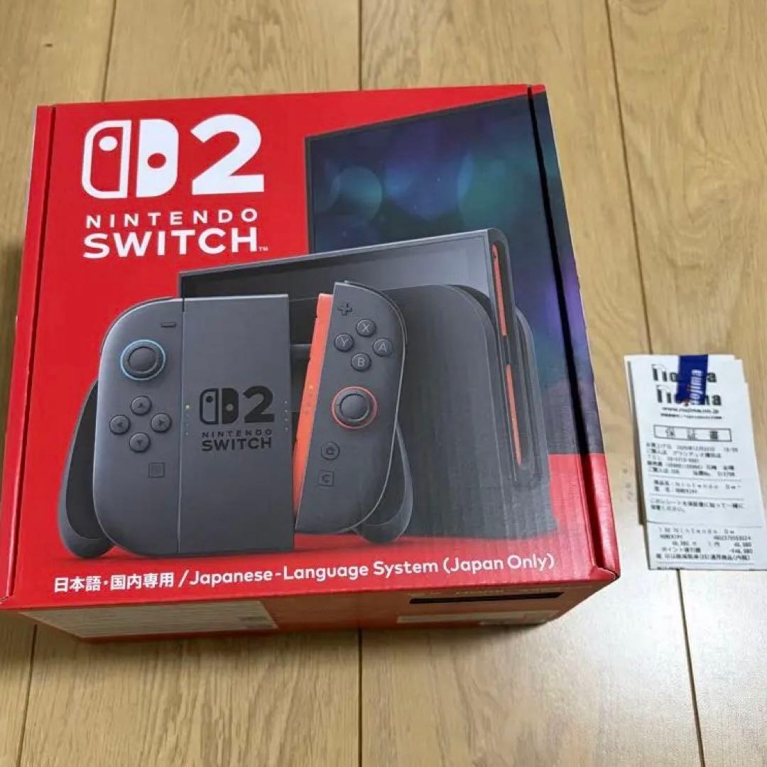 Nintendo Switch2 【新品未開封】【保証書付】即発送可