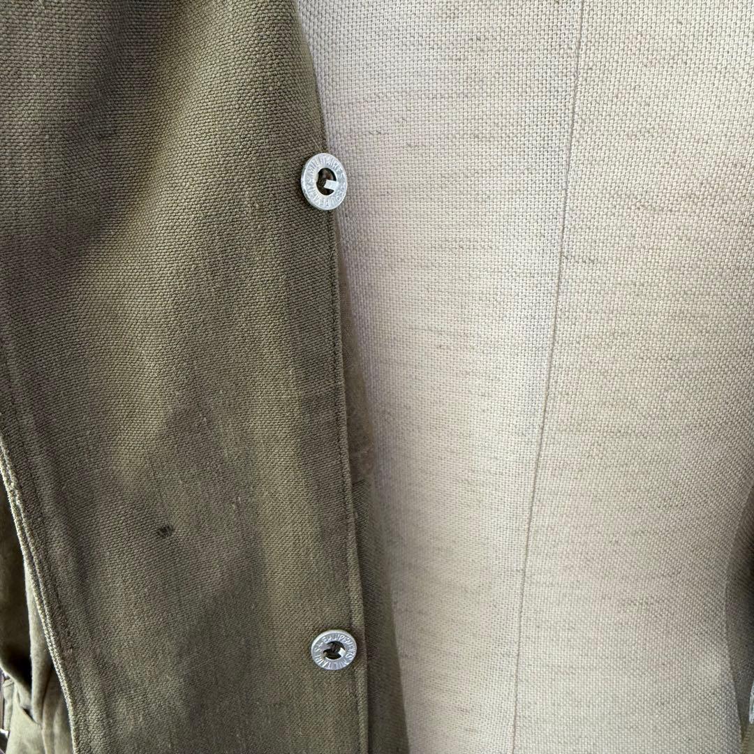 フランス軍 モーターサイクルコート 50s-60s ヴィンテージ カーキ