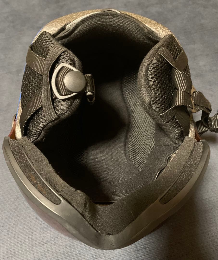 SALOMON ヘルメット キッズS（49〜53cm）使用数回／モリスポ袋付