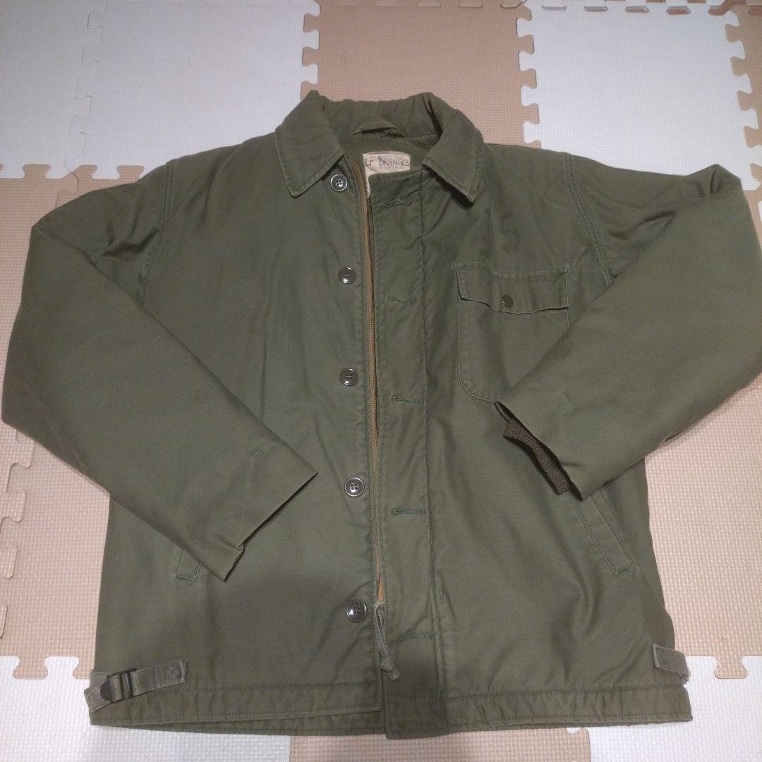 A-2デッキジャケット　ヴィンテージ　ステンシル