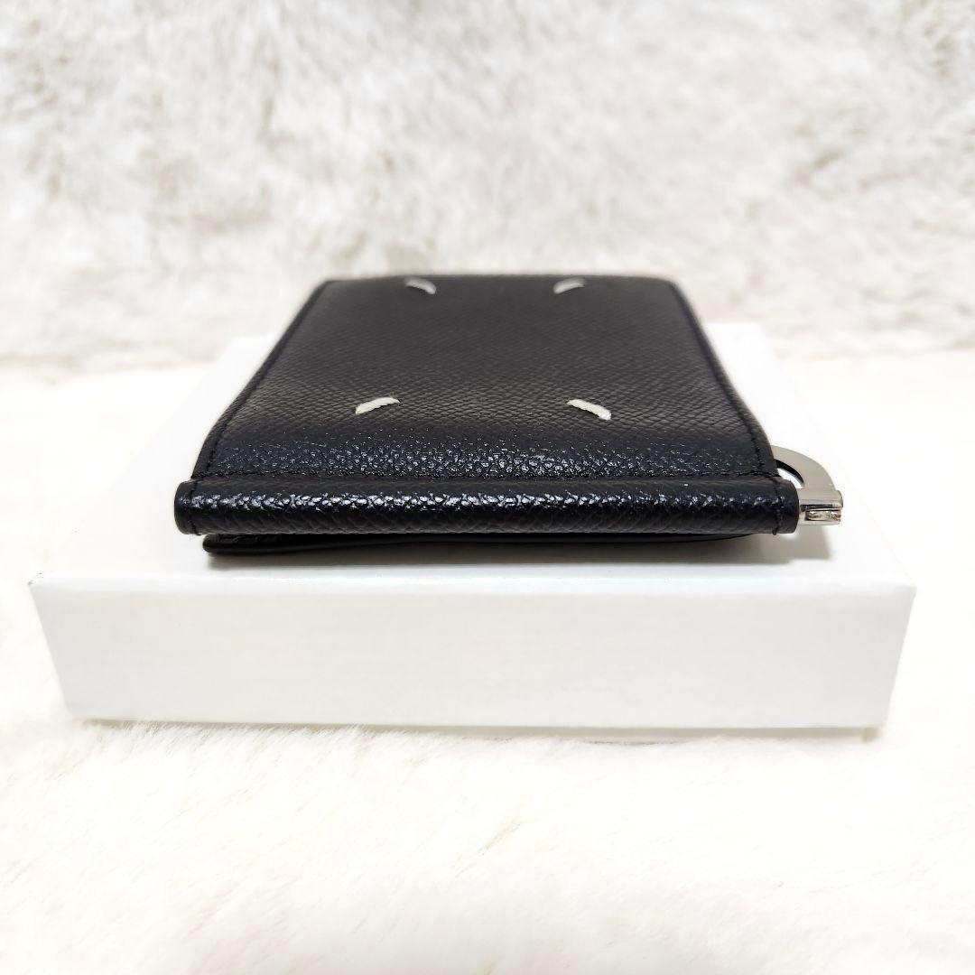 極美品　国内正規品✨マルジェラ　マネークリップ　折り財布　ステッチ　レザー
