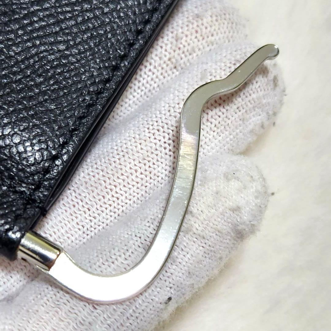 極美品　国内正規品✨マルジェラ　マネークリップ　折り財布　ステッチ　レザー