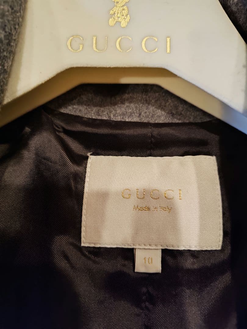 グッチチルドレンダッフルコート　10歳サイズ