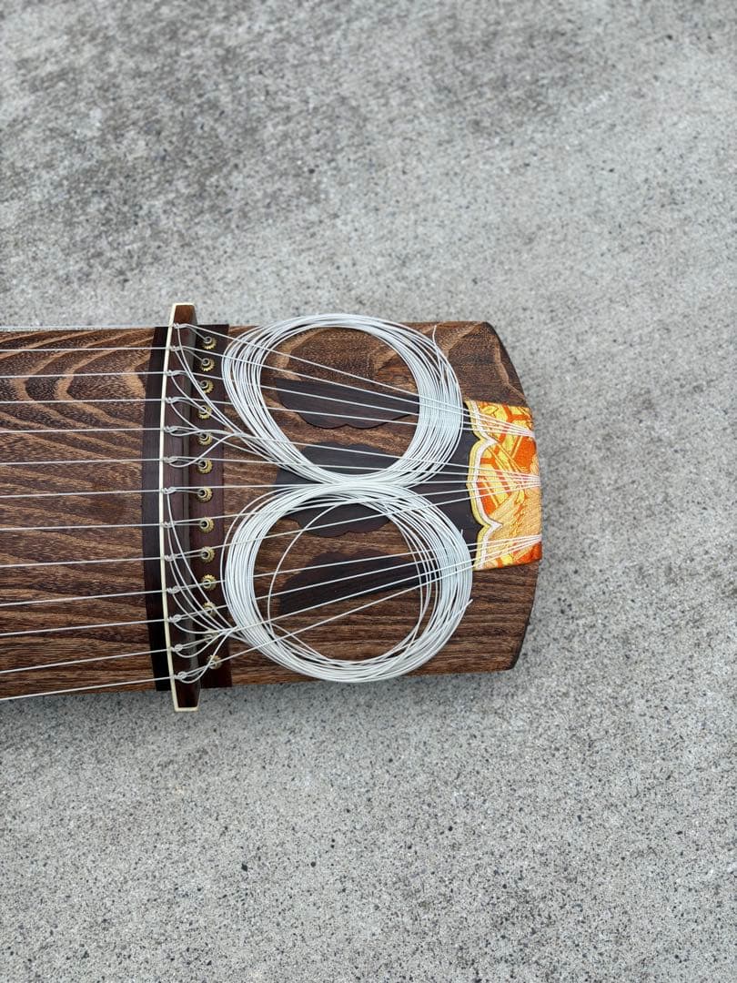 【 琴 / 和楽器 】 弦楽器 伝統琴 レトロ 13弦