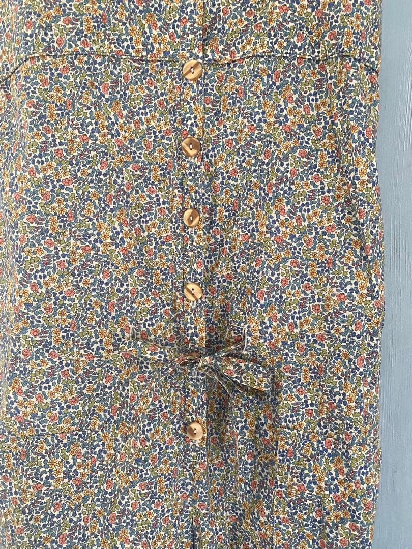 こぽんA.P.C. ×リバティサロペット フラワーコンビネゾンお値下げ可