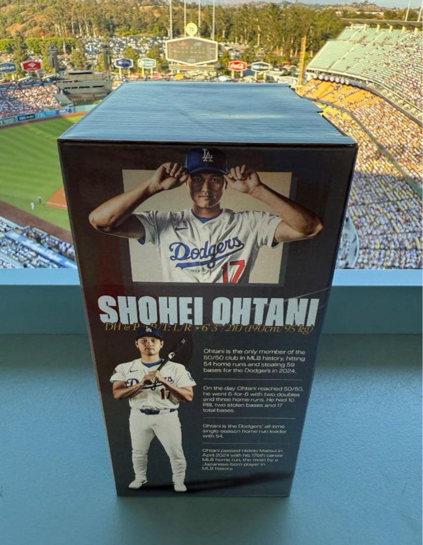 新品未使用！　大谷翔平　50/50 ボブルヘッド　8/27来場者限定
