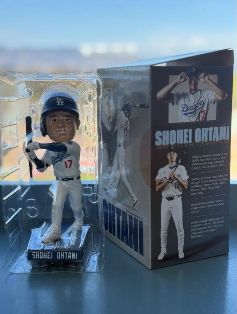 新品未使用！　大谷翔平　50/50 ボブルヘッド　8/27来場者限定