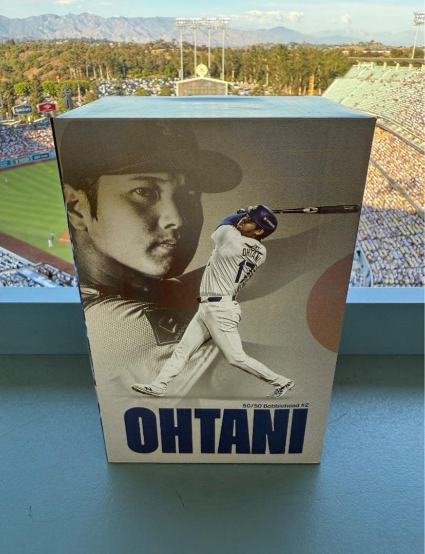新品未使用！　大谷翔平　50/50 ボブルヘッド　8/27来場者限定