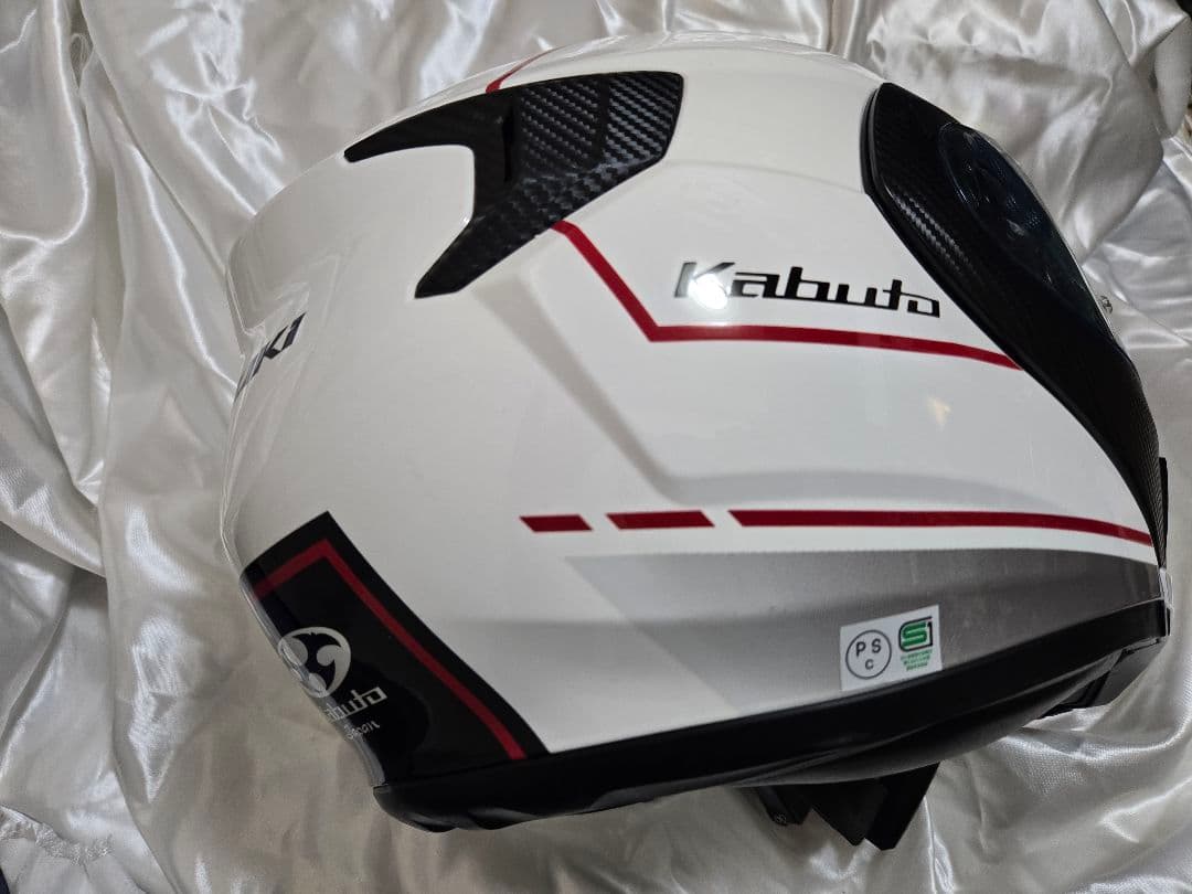 OGK カブト リュウキ RYUKI BEAM XL インカム付き 内装洗浄済み