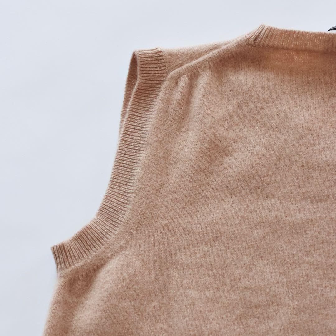 JIL SANDER ジル・サンダー カシミヤ ニットベスト イタリア製 34