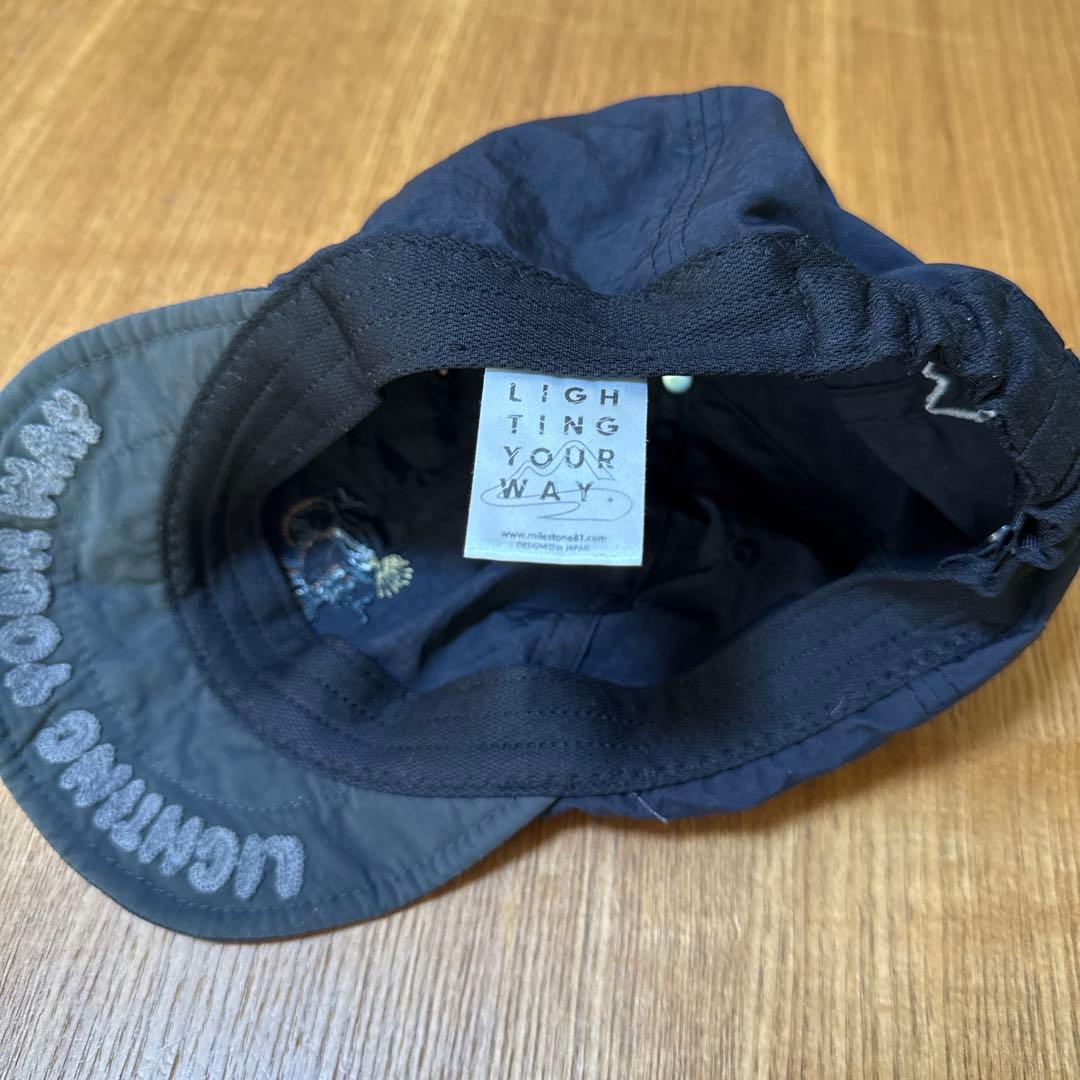 Milestone × ジェリー鵜飼 コラボキャップ　黒