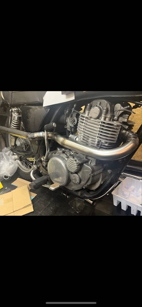 kousei000722 sr400 sr500 アップマフラー　s d