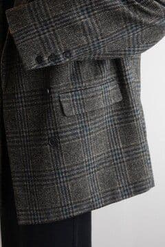 Bonjour Sagan チェックダブルジャケット