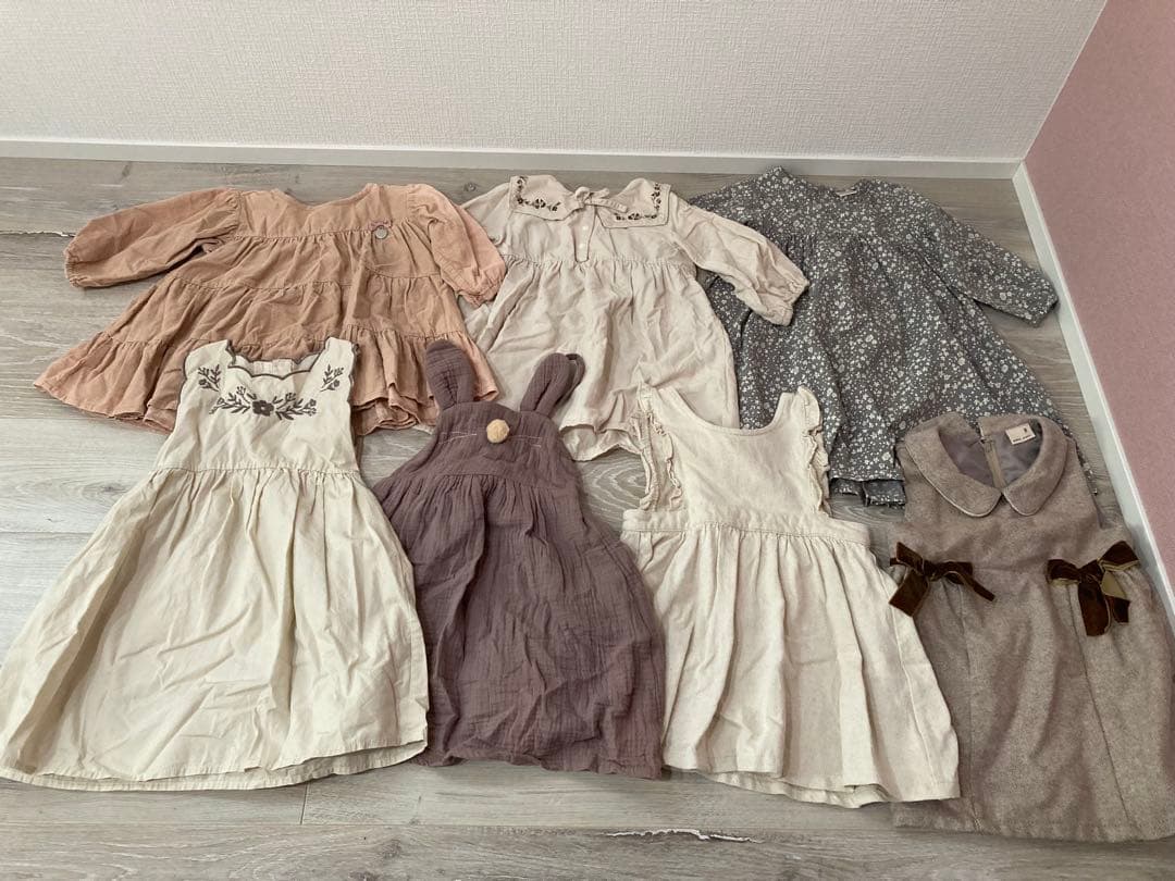 子ども服　女の子　まとめ売り　44点　80センチ