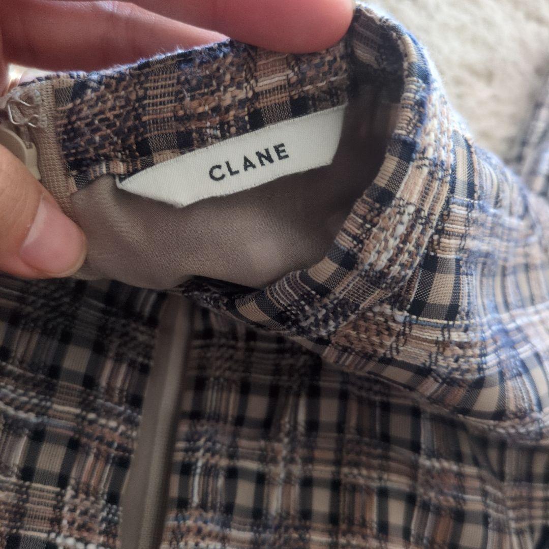 CLANE チェック柄 ワンピース