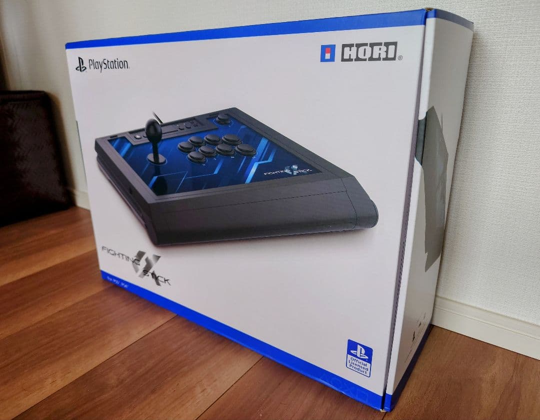 （ほぼ新品) HORI ファイティングスティックα 　SPF-013