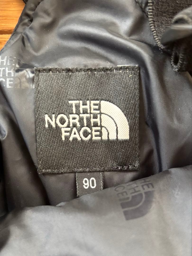 ノースフェイス　スノービブス 90cm